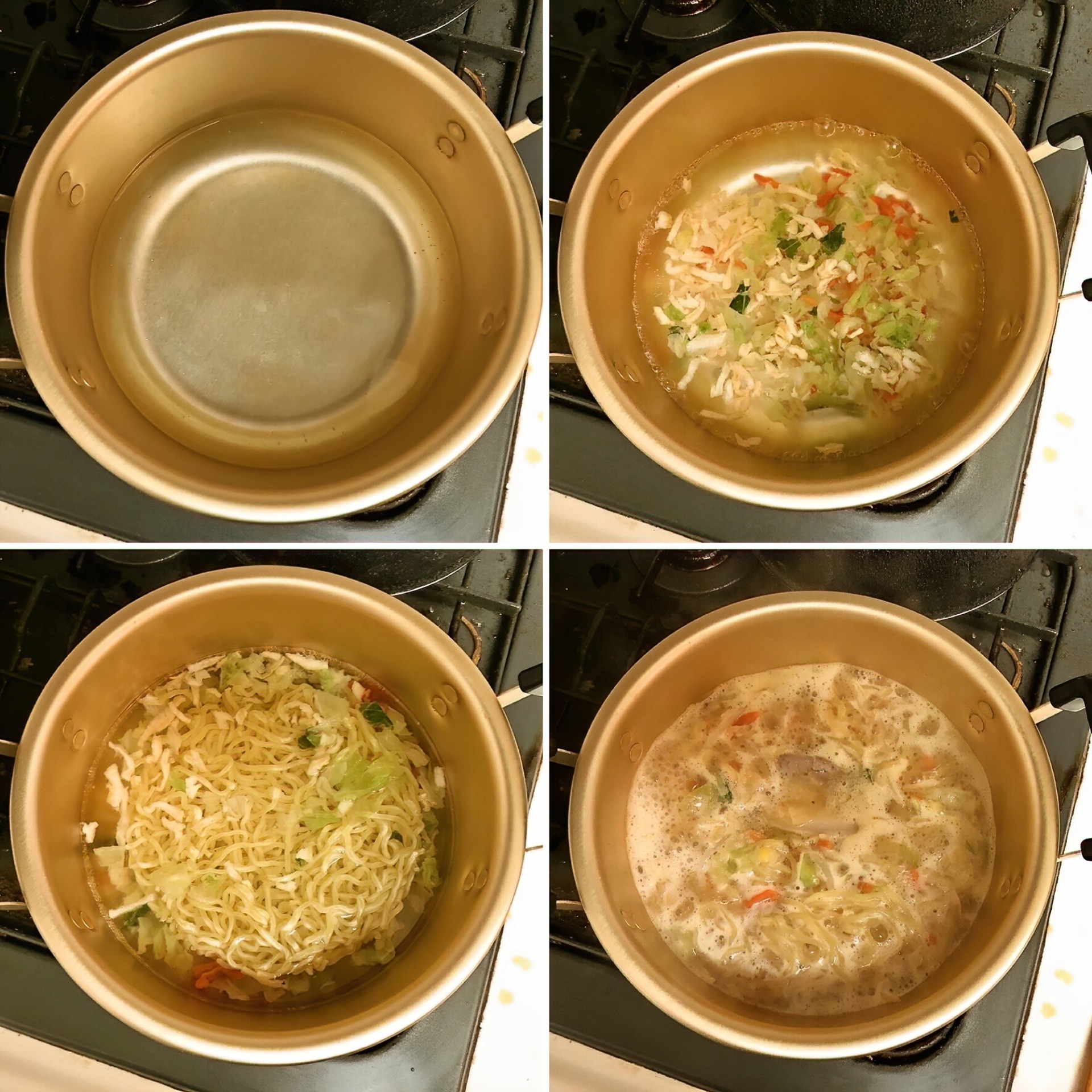 冷凍ラーメンの作り方